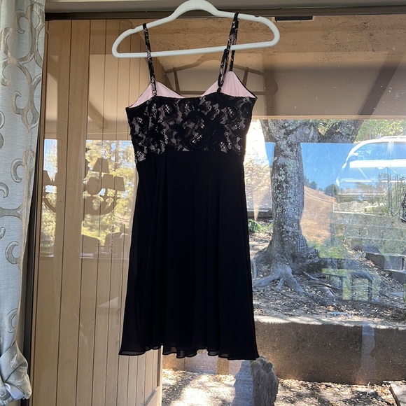 A. Byer black lace mini dress - Picture 2 of 5